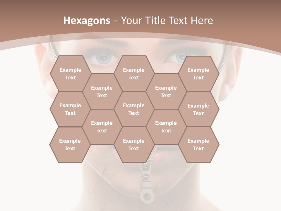 Complexion Hygiene White PowerPoint Template