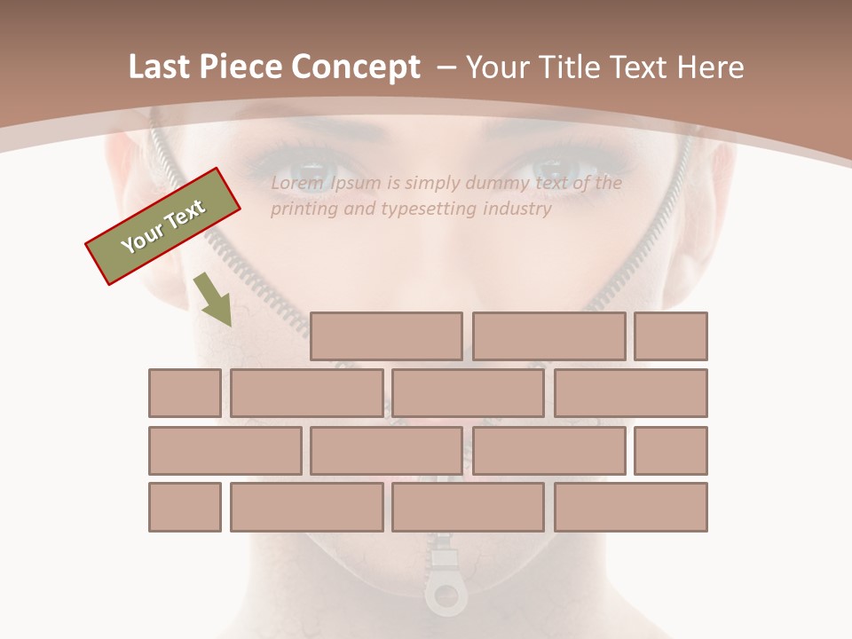 Complexion Hygiene White PowerPoint Template