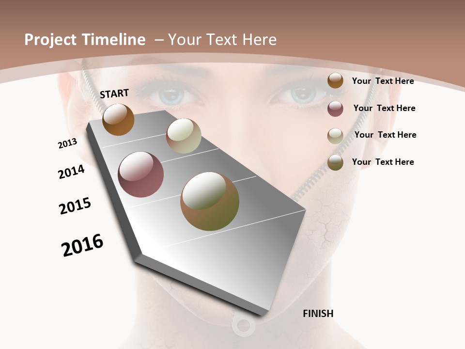 Complexion Hygiene White PowerPoint Template