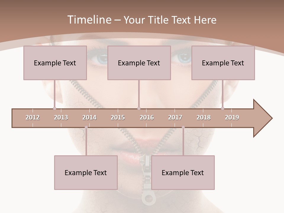 Complexion Hygiene White PowerPoint Template