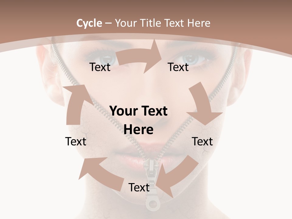 Complexion Hygiene White PowerPoint Template
