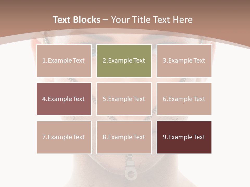 Complexion Hygiene White PowerPoint Template