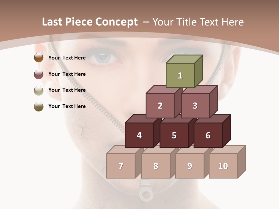 Complexion Hygiene White PowerPoint Template