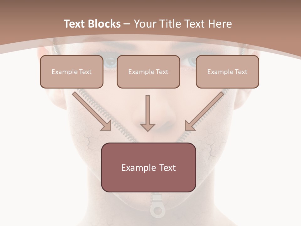Complexion Hygiene White PowerPoint Template