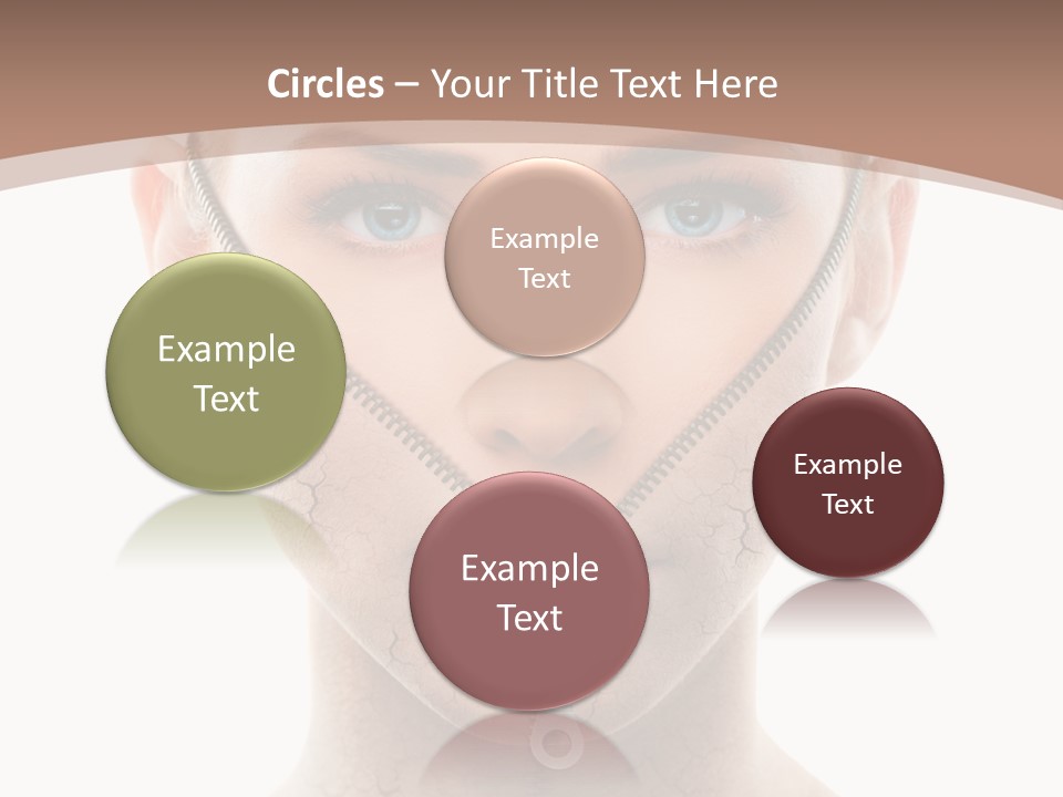 Complexion Hygiene White PowerPoint Template
