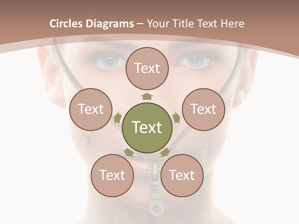 Complexion Hygiene White PowerPoint Template