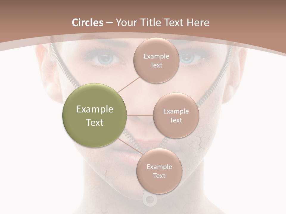 Complexion Hygiene White PowerPoint Template