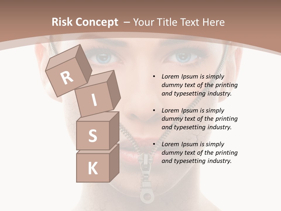 Complexion Hygiene White PowerPoint Template