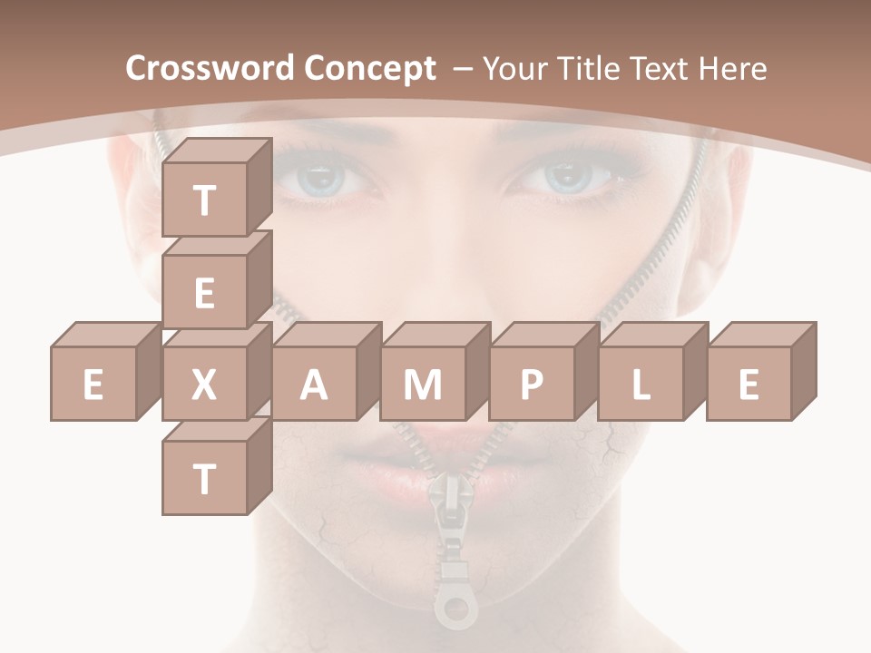 Complexion Hygiene White PowerPoint Template