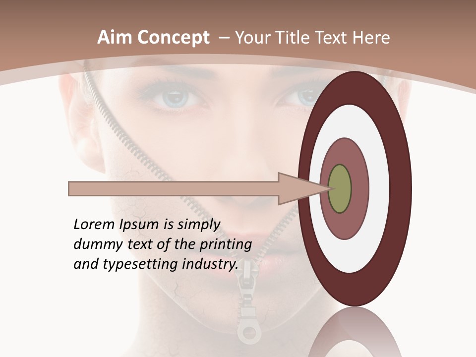 Complexion Hygiene White PowerPoint Template