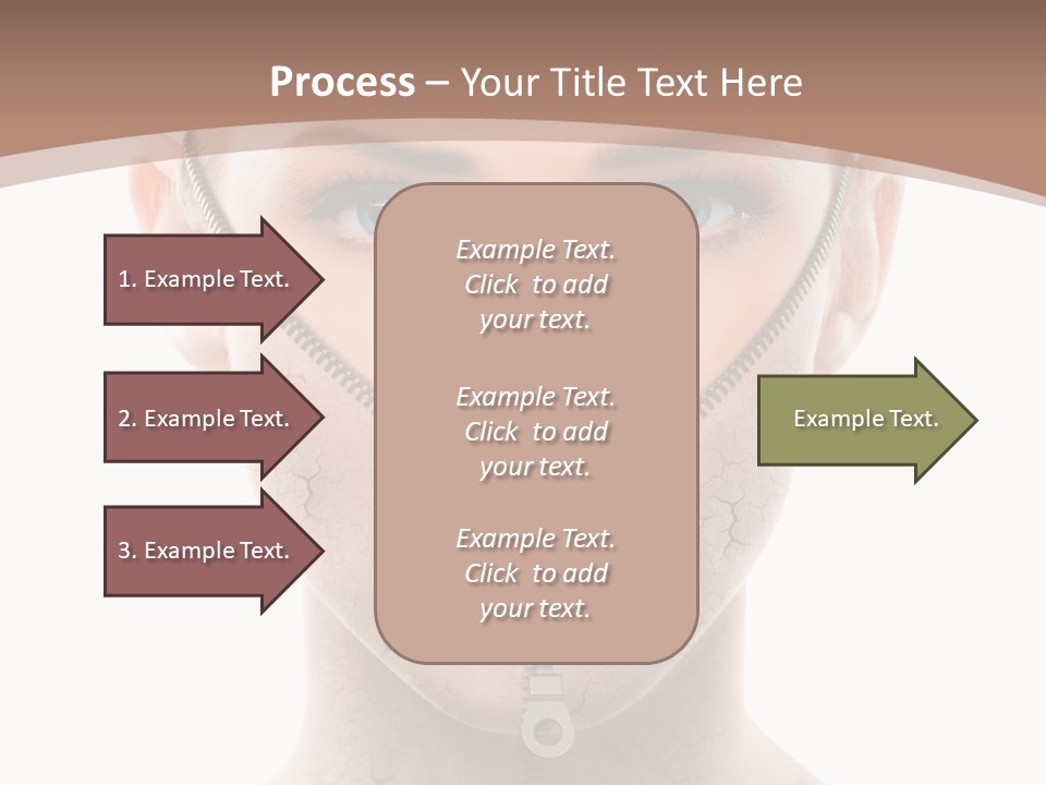 Complexion Hygiene White PowerPoint Template