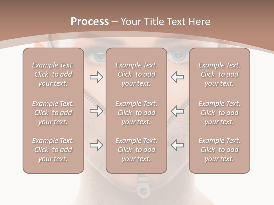 Complexion Hygiene White PowerPoint Template