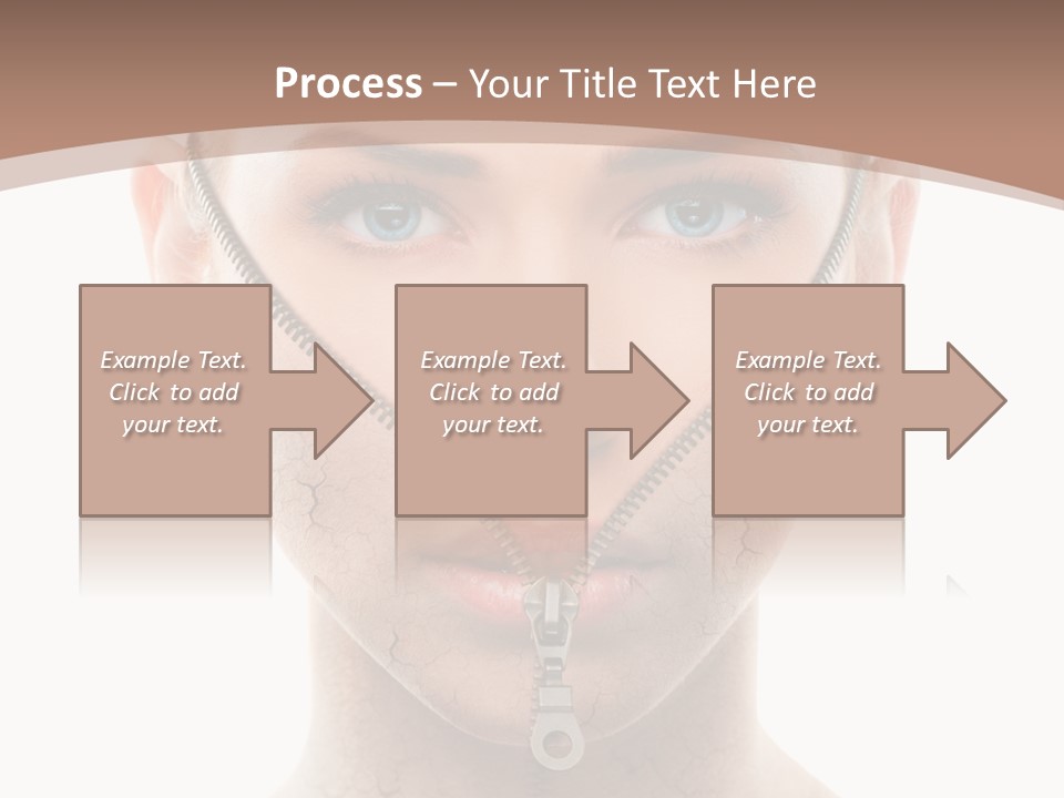 Complexion Hygiene White PowerPoint Template