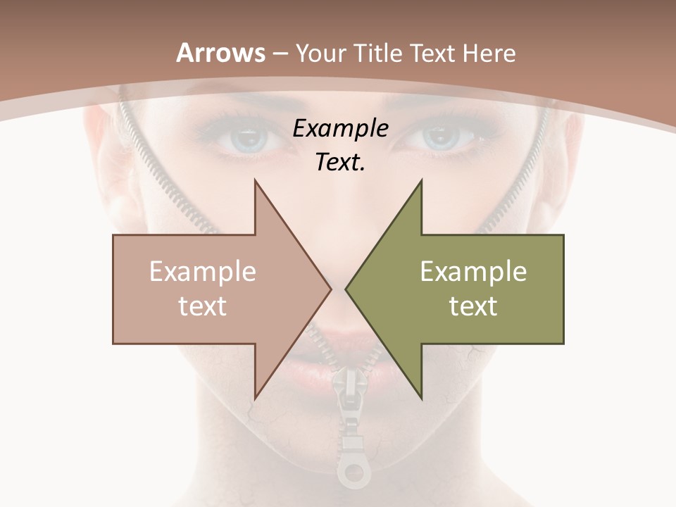 Complexion Hygiene White PowerPoint Template