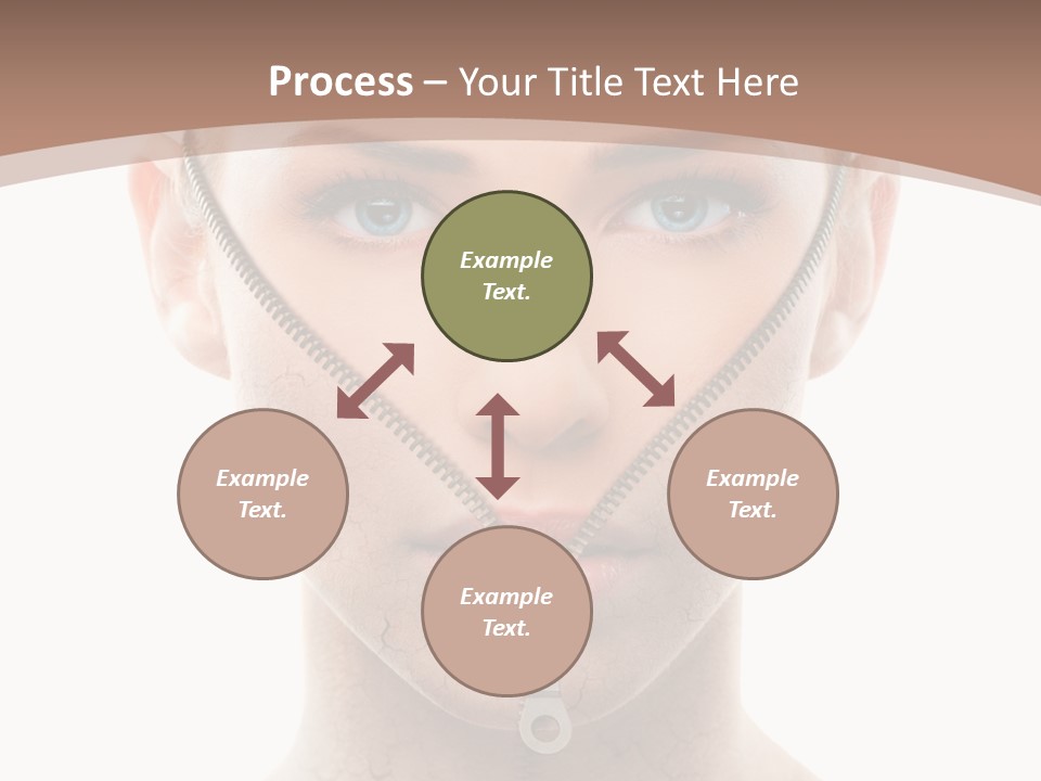 Complexion Hygiene White PowerPoint Template