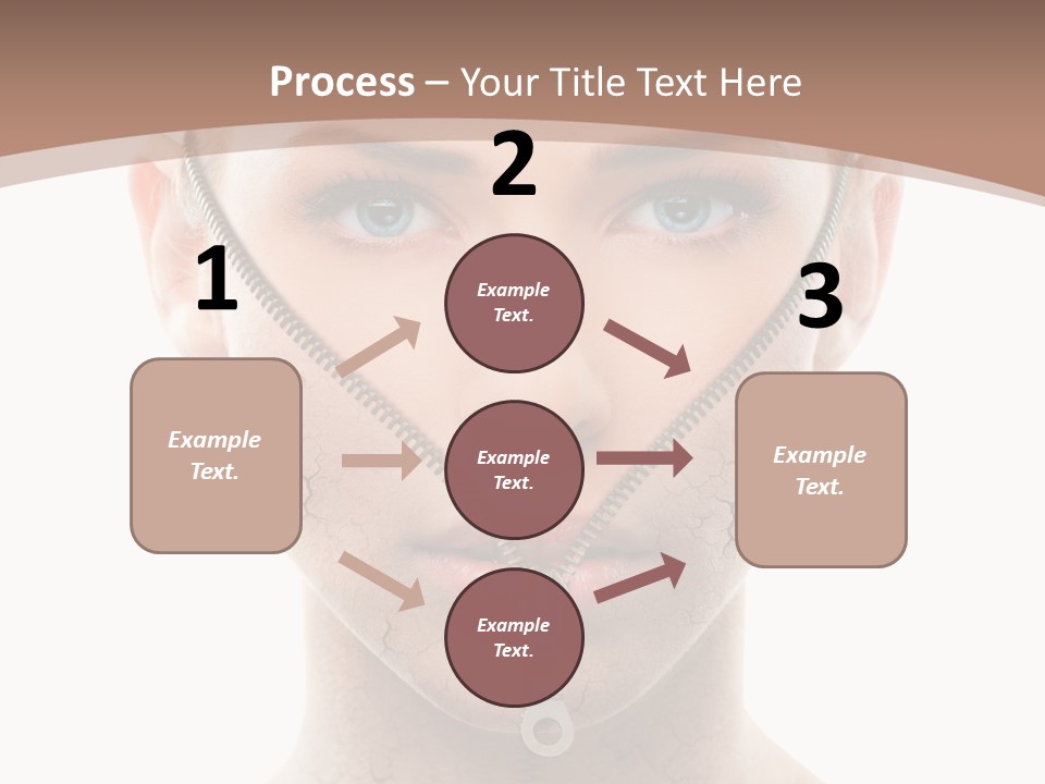Complexion Hygiene White PowerPoint Template