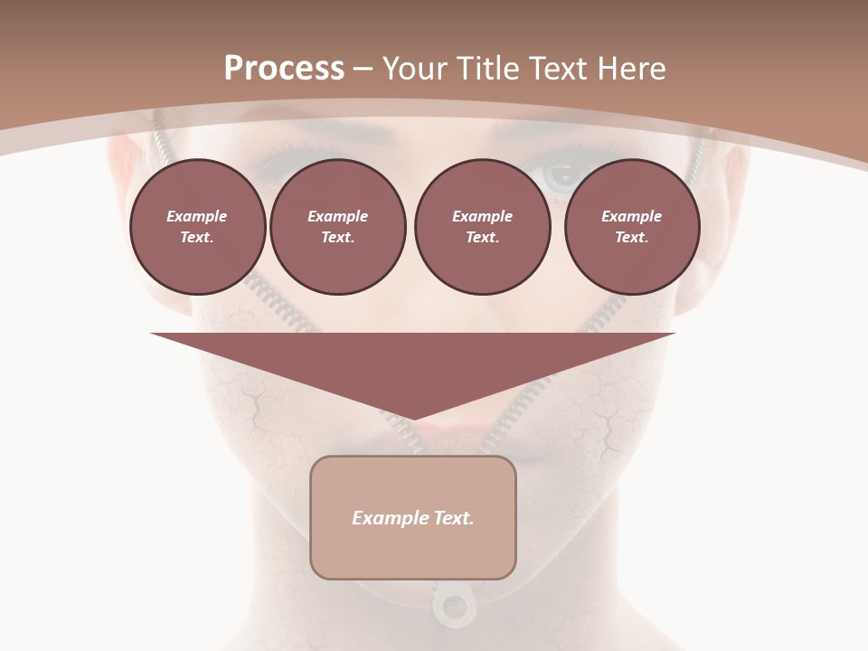 Complexion Hygiene White PowerPoint Template