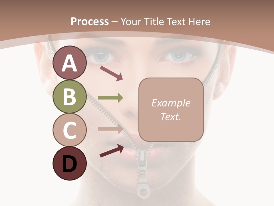 Complexion Hygiene White PowerPoint Template