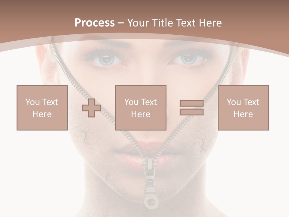 Complexion Hygiene White PowerPoint Template