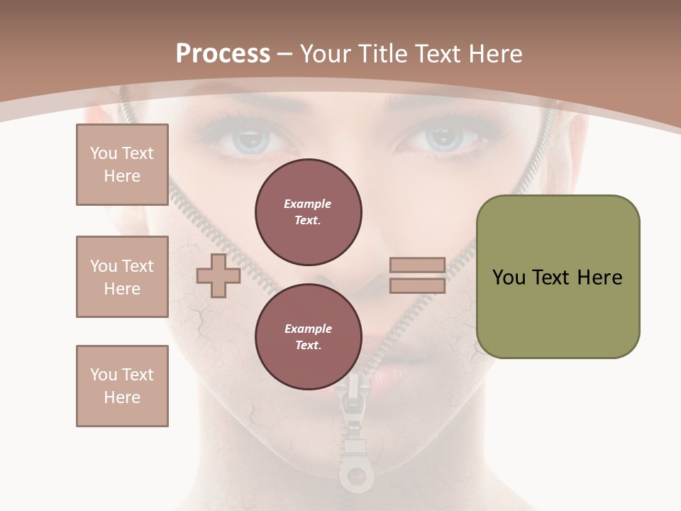 Complexion Hygiene White PowerPoint Template