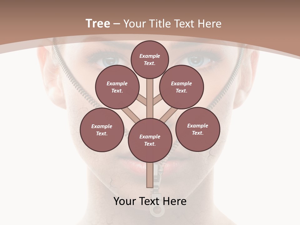 Complexion Hygiene White PowerPoint Template