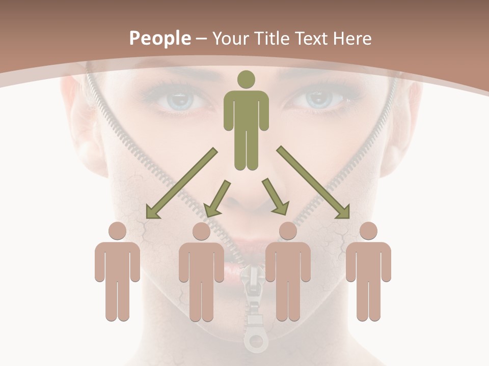 Complexion Hygiene White PowerPoint Template