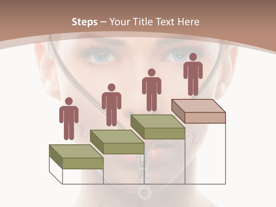 Complexion Hygiene White PowerPoint Template