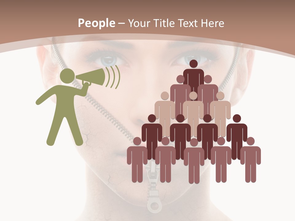 Complexion Hygiene White PowerPoint Template