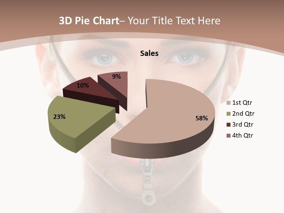 Complexion Hygiene White PowerPoint Template