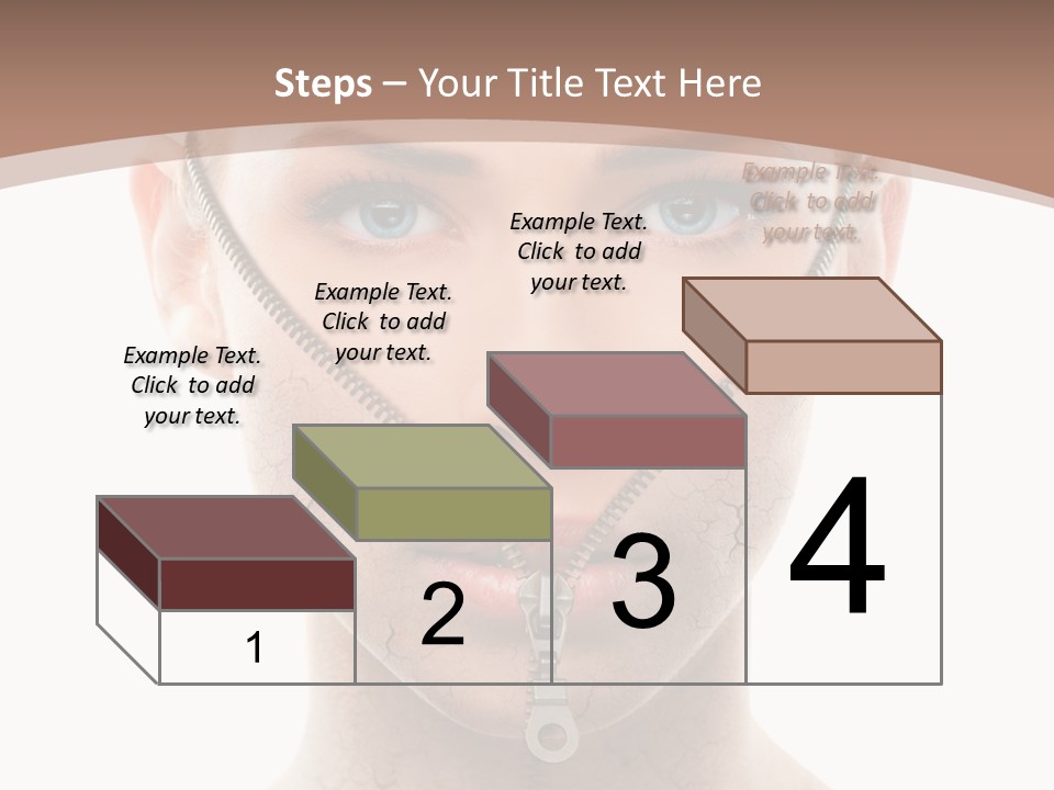 Complexion Hygiene White PowerPoint Template