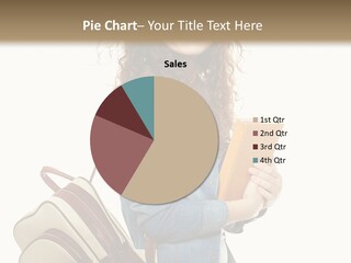 Portrait Exercise Caucasian PowerPoint Template