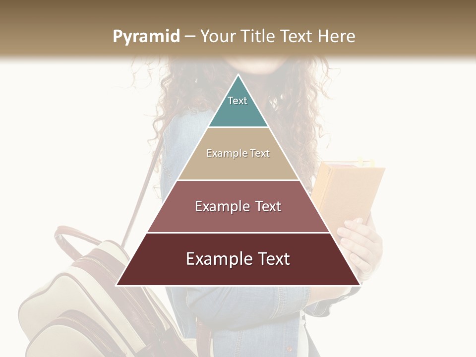 Portrait Exercise Caucasian PowerPoint Template