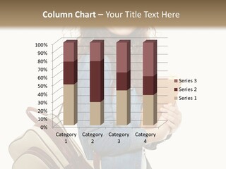 Portrait Exercise Caucasian PowerPoint Template