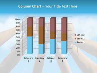 Three Tied Up Sky PowerPoint Template