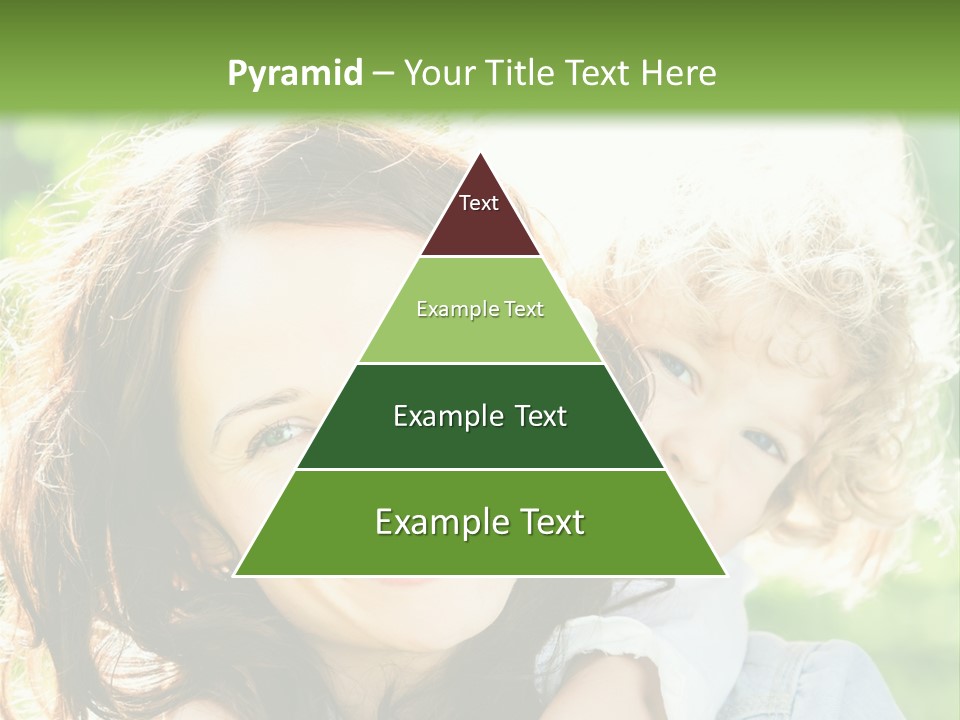 Spring Happy Female PowerPoint Template