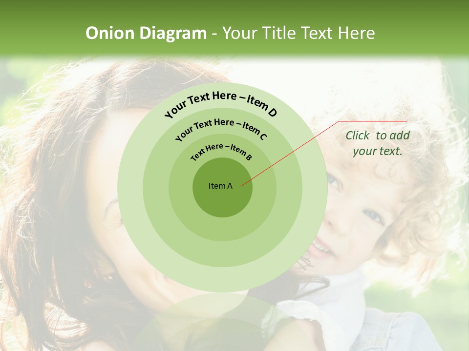 Spring Happy Female PowerPoint Template