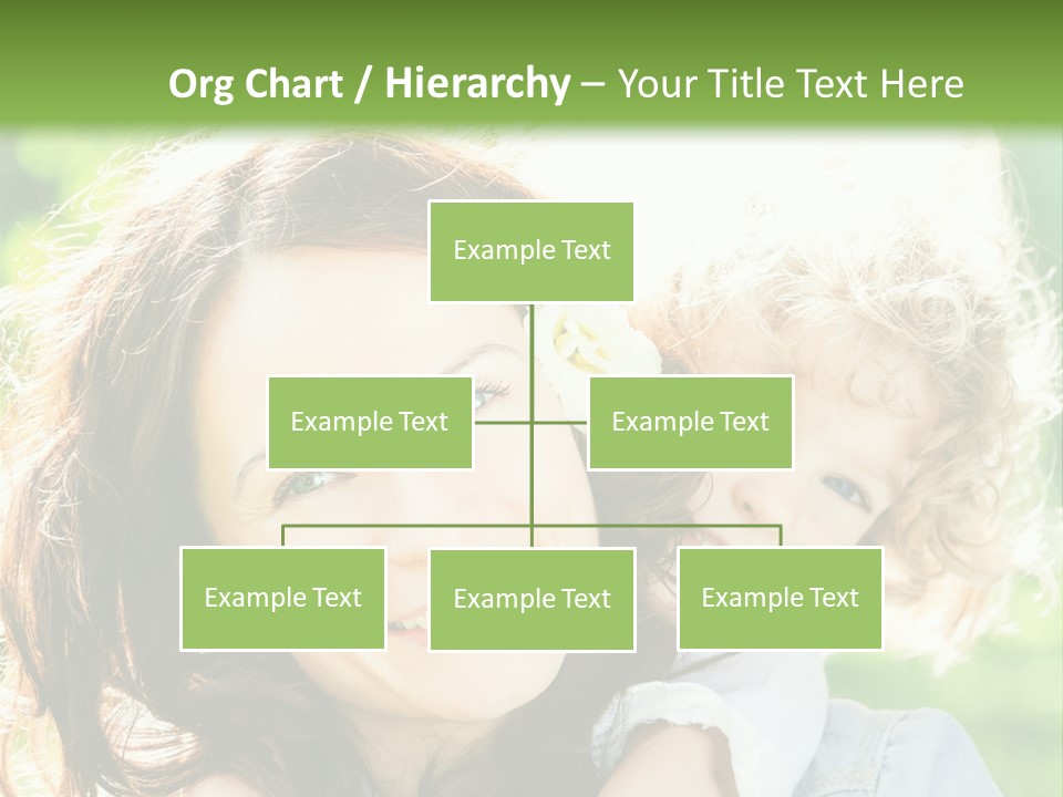 Spring Happy Female PowerPoint Template