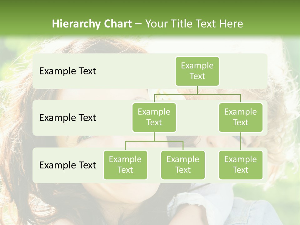 Spring Happy Female PowerPoint Template