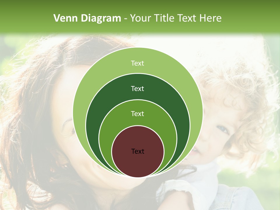 Spring Happy Female PowerPoint Template