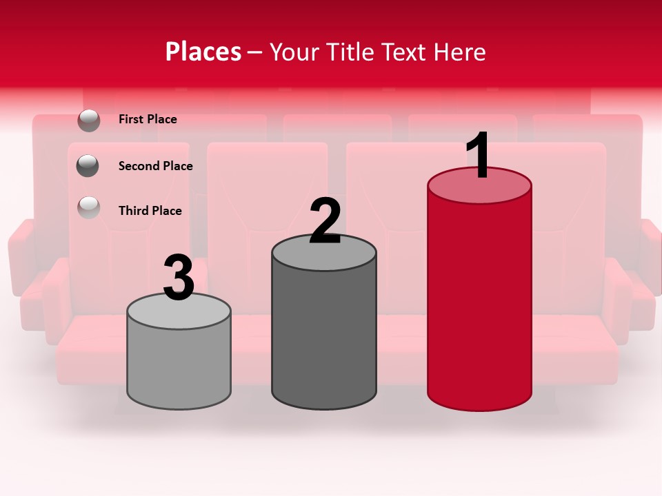 Red Conference Movie PowerPoint Template
