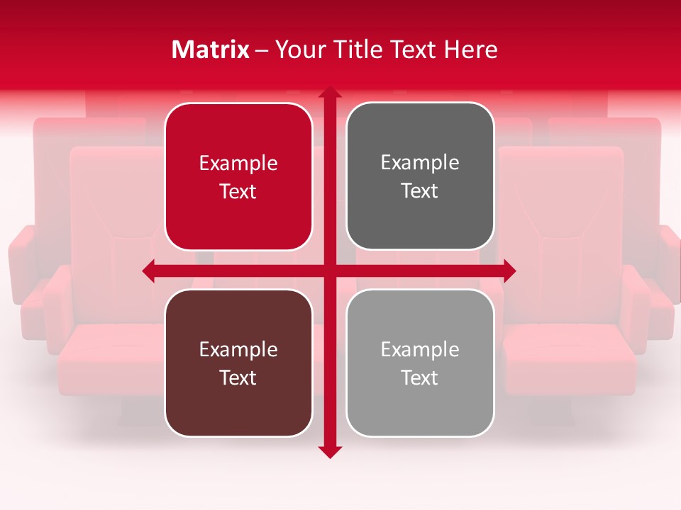 Red Conference Movie PowerPoint Template