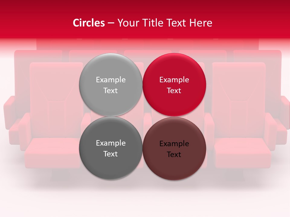 Red Conference Movie PowerPoint Template