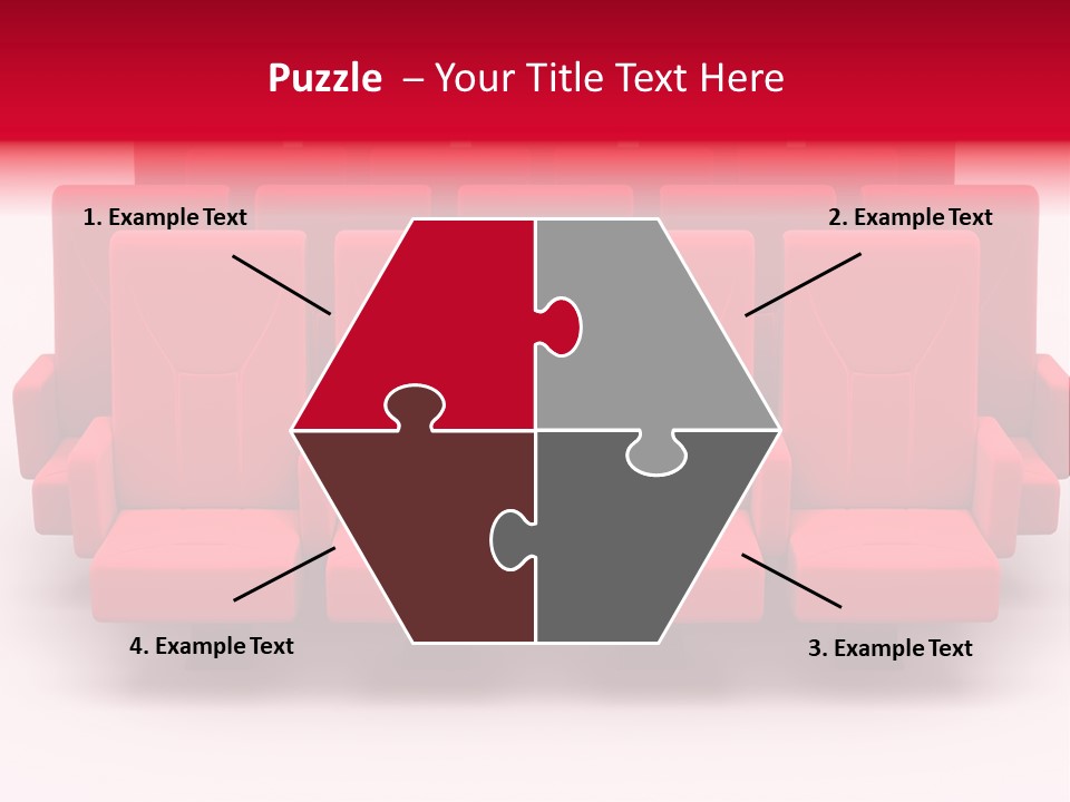 Red Conference Movie PowerPoint Template