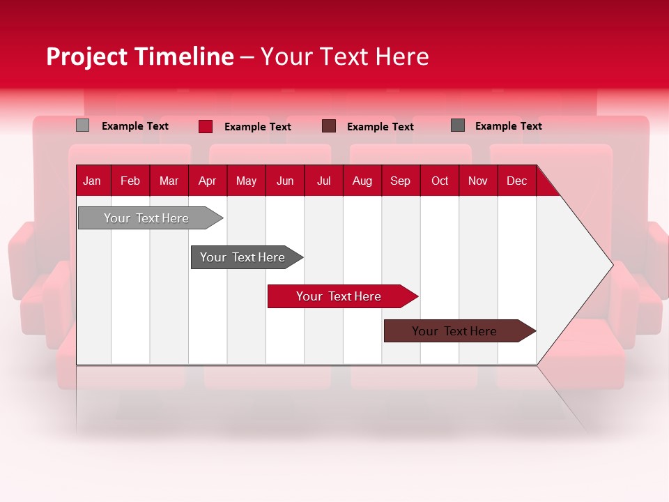 Red Conference Movie PowerPoint Template