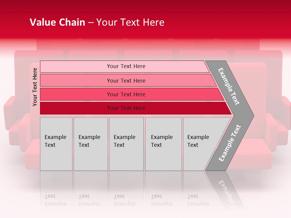 Red Conference Movie PowerPoint Template