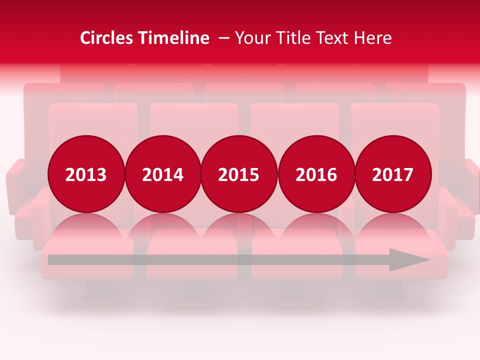 Red Conference Movie PowerPoint Template