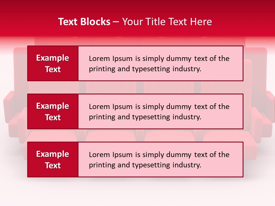 Red Conference Movie PowerPoint Template