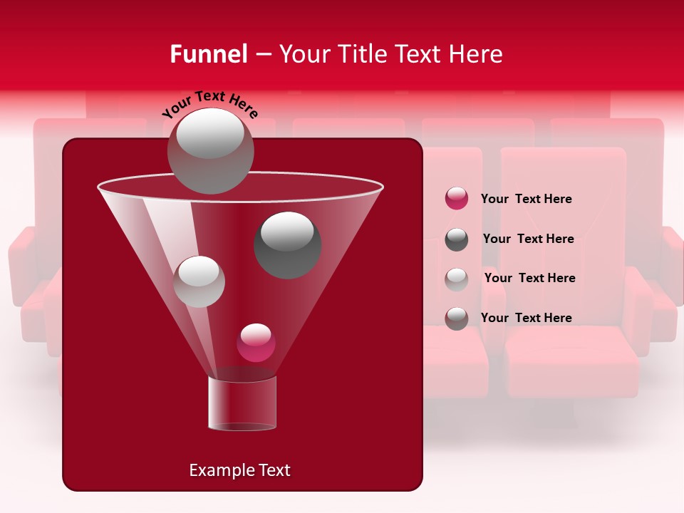 Red Conference Movie PowerPoint Template