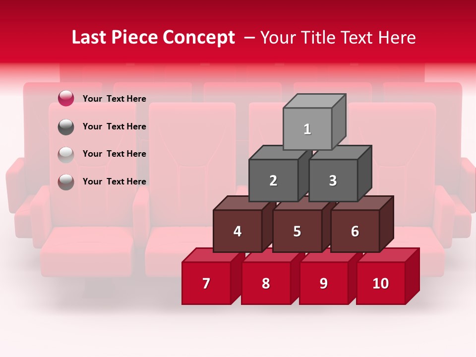 Red Conference Movie PowerPoint Template