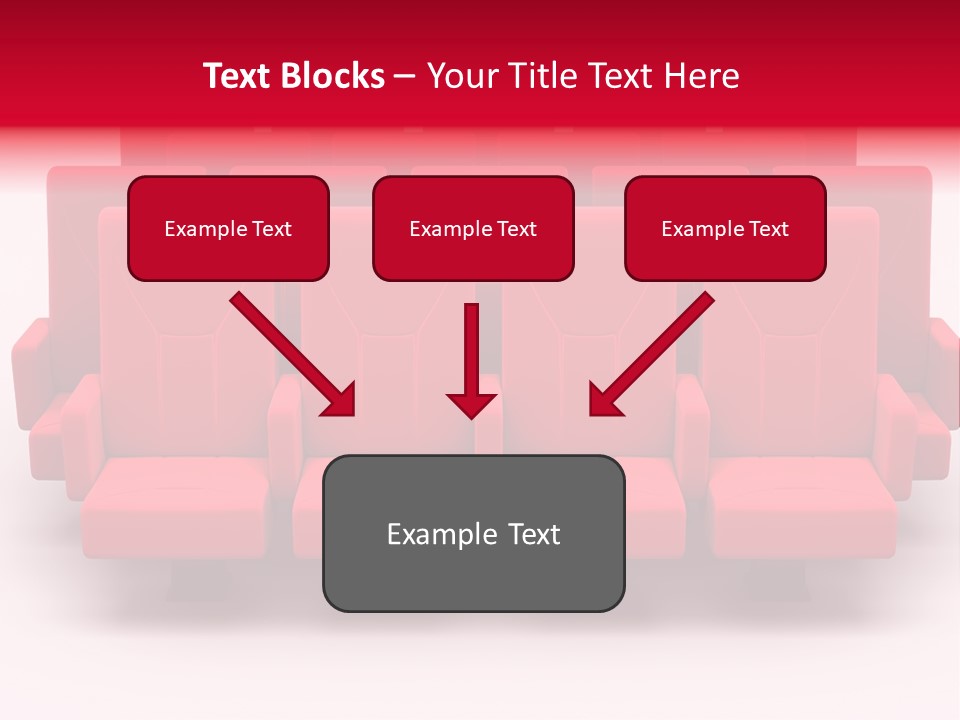 Red Conference Movie PowerPoint Template